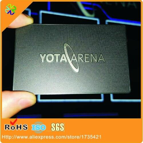 Manufacturer Cheap Metal Business Card Stainless Steel Metal Card
