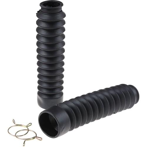 2pcs / set Motorcycle Front Shock Fork Rubber Boots Dust Jacket Cover For Motor Dirt Bike