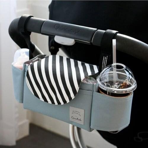 OLOEY Baby Stroller Accessories Bag New Cup Bag Stroller Organizer Baby Carriage Pram Buggy Cart Bottle Bag Car Baby Bottle Bags