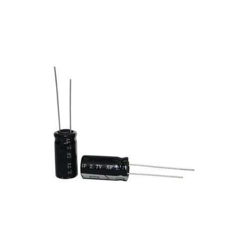 10pcs/lot 2.7V 5F farad capacitor 2.7V5F super capacitor