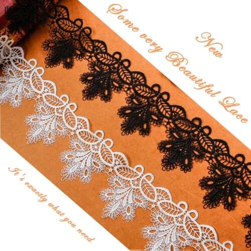 10yard lace fabric ribbon trim 2020 wedding decoration for home DIY curtain Pillow skirt dress accessories mesh embroided