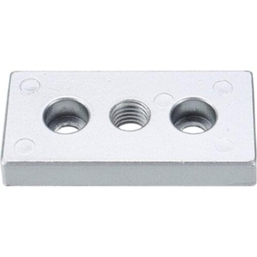 4080 end face connecting plate M10/12/14/16 industrial aluminum profile accessories lengthening and thickening support plate