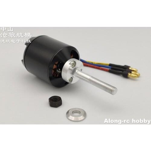 Free ship Airplane RC Model Part 3648-550kv Out Runner Brushless Motor 3648 for Hookll F4U PT-17 T6 PC-9 V2 RC Plane Part
