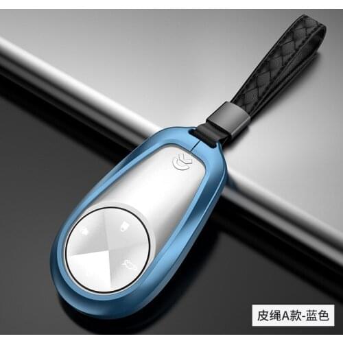 Car Key Case Cover Shell Aluminum Alloy All Inclusive For Weilai ES6 ES8