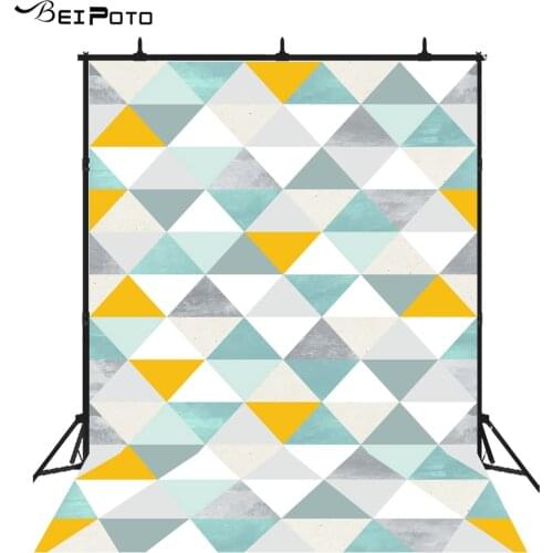 BEIPOTO Geometric triangle backdrops for photo studio photography background child newborn portrait studio props photographic