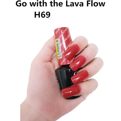 H69 Go With The Lava Flow 15ml UV LED Gel Polish Vernis Permanent Lasting Shine opies Nail Art (need lamp dry)