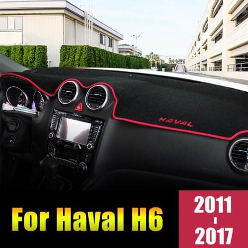 Car Dashboard Cover Mat Sun Shade Pad Instrument panel Carpets Protector Anti-UV Accessories For Haval H6 2011-2015 2016 2017
