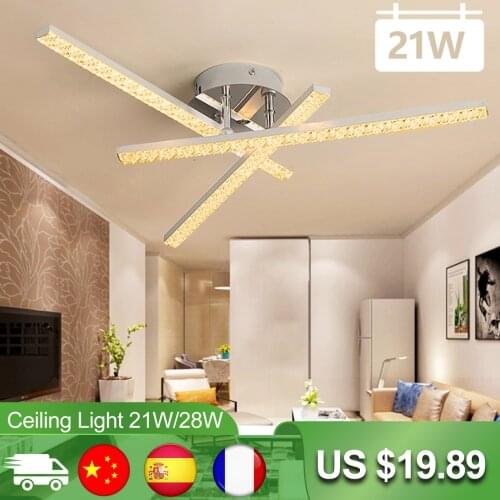 Ceiling Light Bedroom Decorative Modern LED Indoor Ceiling Lighting 21W/28W Warm White Light Fixtures Ceiling Lamps Home