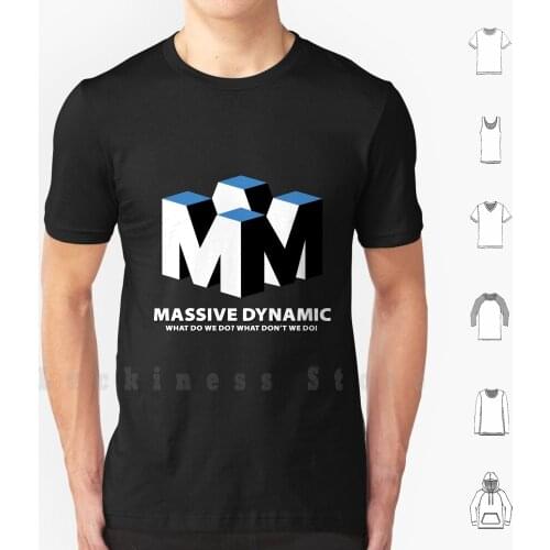 Massive Dynamic : Inspired By Fringe T Shirt DIY Cotton Big Size S-6xl Geek Nerd Scifi Science Fiction Spaceship Robot Cult