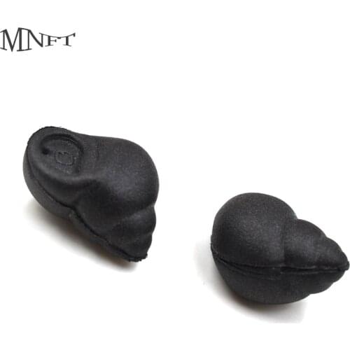 MNFT 6Pcs Field Snails Shape Bait Boilies Floating Baits POP Up Bait Carp Fake River Snails Carp Fishing Lure Hair Rig Tackle