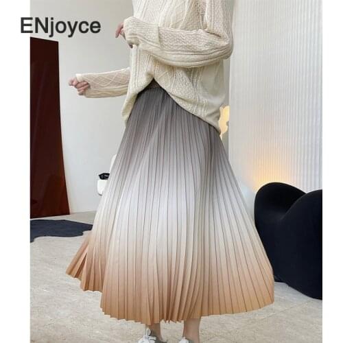 OFEMCINE Womens Autumn Skirts