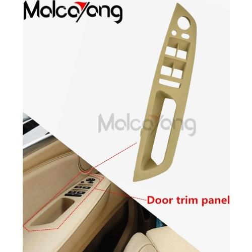 Lifter Switch Trim Control Panel For BMW X5 X6 E70 E71 2007-2014 Glass Lifter Cover Inside Armrest Handle Trim Lifter Cover
