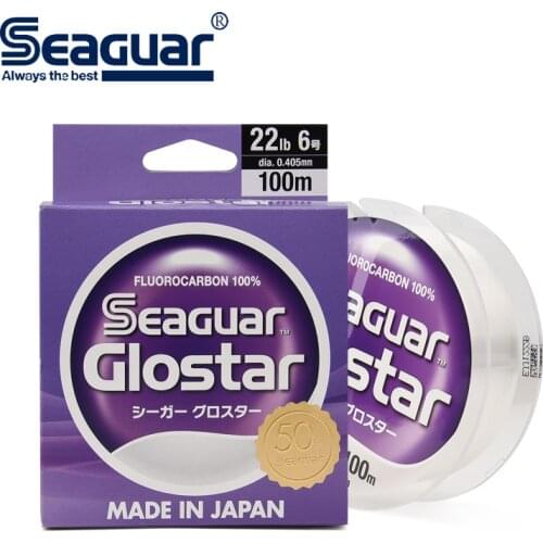 Seaguar Glostar Japan Fluorocarbon Fishing Line 6LB-70LB Fluorocarbon Carbon Fiber Monofilament Carp Wire Leader Line