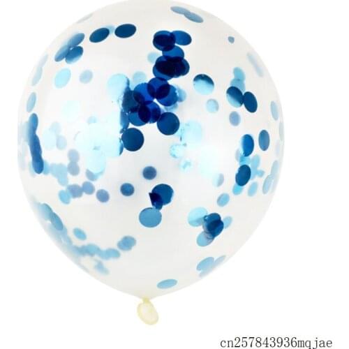 600 Pcs 12inch Confetti Ballons Glitter Confetti Latex Balloons Air Balloons Wedding Birthday Party Decoration Kids Baby Shower