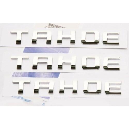 TAHOE Nameplate EMBLEM Letter for 07-16 FU