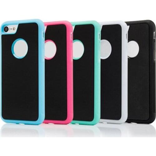 100cs For iPhone 11 Pro MAX X XR XS MAX Anti gravity Phone Case Novel Nano Adsorption Suction Back Case For iPhone 6 6S 7 8 Plus