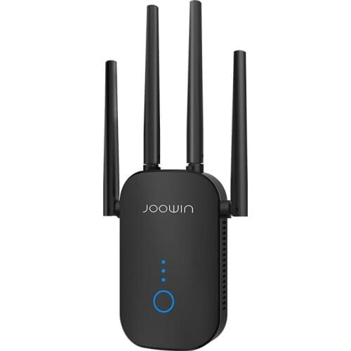 1200Mbps Long Range Wifi Repeater Wi fi Extender Wlan Wi-fi Amplifer router 2.4G 5G Wireless WiFi Booster with 4*3dBi Antennas