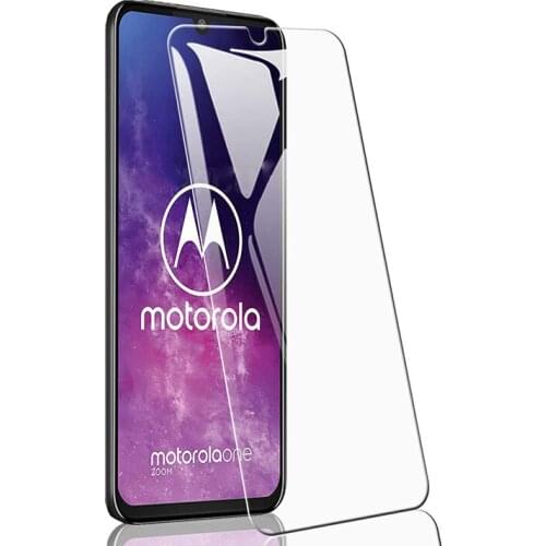 2PCS For Motorola One Zoom Tempered Glass Protective High Quality FOR One Zoom XT2010 Screen Protector Glass Film Cover