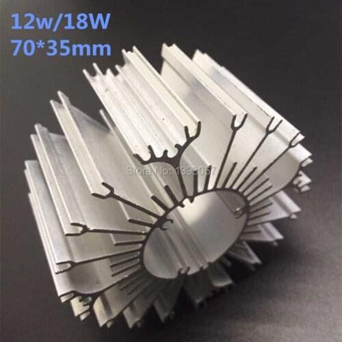20pcs/lot LED Aluminum Heatsink LED Radiator For 12W 18W High Power Lamp DIY LED Cooler dissipador de calor UFO PCB Radiator