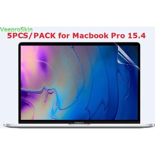 5 Pack Anti Glare Screen Protector For MacBook Pro 15 A1398 A1286 A1990 A1707 15.4" High Clear Screen Film laptop Screen films
