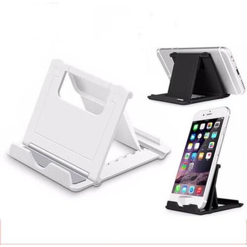 Phone Holder Desk Stand For Your Mobile Phone Tripod For iPhone Xsmax Huawei P30 Xiaomi Mi 9 Plastic Foldable Desk Holder Stand