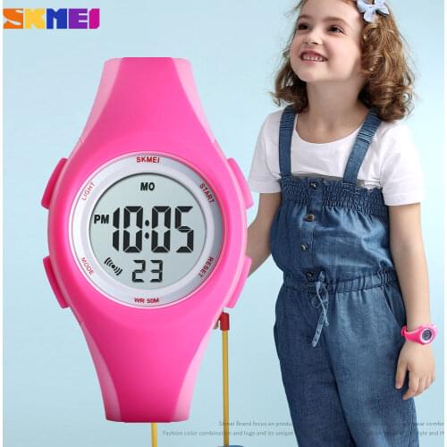 SKMEI Outdoor Sport Children Digital Watch Fashion Luminous Boy Girl Clock Waterproof Wristwatches For Kid Gifts Montre Enfant