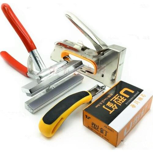 For oil painting frame work Staple Guns & Staples & Staple remover & Stretching plier one set