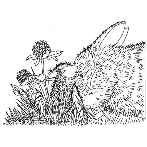 Mouse Transparent Clear Silicone Stamp/Seal for DIY scrapbooking/photo album Decorative clear stamp A7028