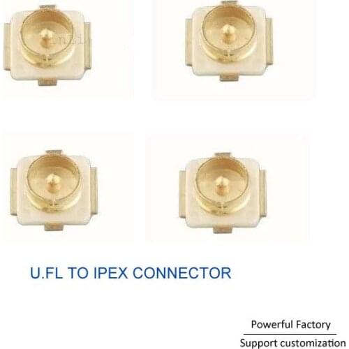 Cheap price Ufl4 terminal ipex4 connector Mhf4 coupler Ulf to IPEX 10pcs