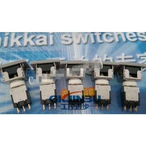 Original new 100% import button switch EB-2011G EB2011 square key switch