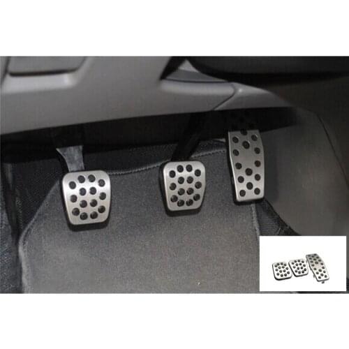 Accelerator Gas Pedal Clutch Foot Plate Non-slip for Chevrolet Cruze MT and AT 2009-2013 1 set car stying