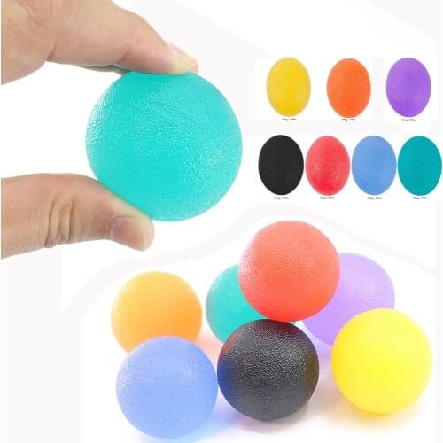 Hand Grip Egg Gripping Ball Finger Trainer Gym Fitness Home Exercise Equipment Antistress Handgrip Expander Muscle Strengthener