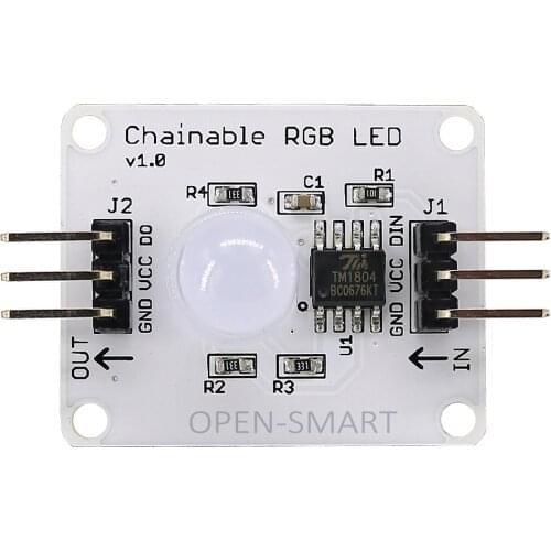 RGB 3 Color Full Color LED Module For Arduino Chainable Highlighted Mist LED Module