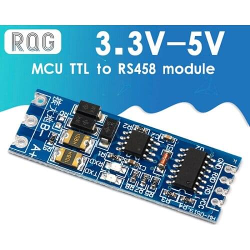 TTL Turn To RS485 Module 485 To Serial UART Level Mutual Conversion Hardware Automatic Flow Control Power Supply Module 3.3V 5V
