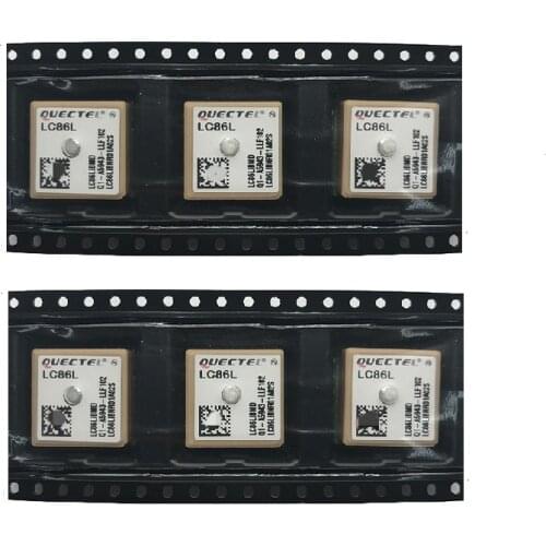 In stock! 10PCS GNSS module LC86L Multi-GNSS GPS GLONASS BeiDou and QZSS with internal patch antenna compatible with L80 L86