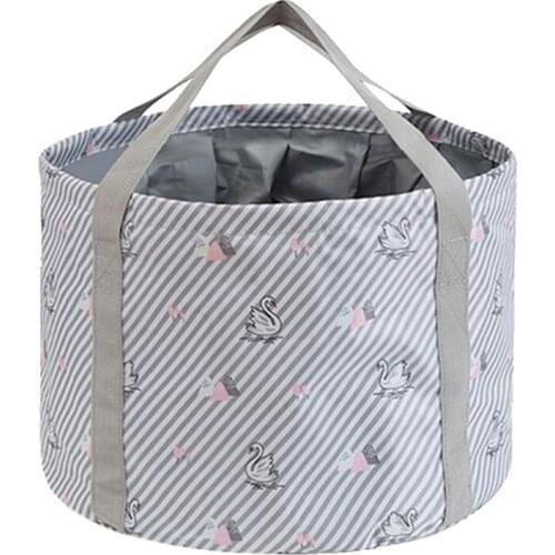 Used to wash the car Collapsible Bucket and Compact Portable Folding Water Carrier Lightweight Durable Capacity Small 18L