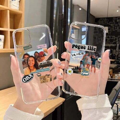 Pogue Life Outer Banks Phone Case For Samsung Galaxy A 3 5 7 8 10 20 21 30 40 50 51 70 71 E S 2016 2018 4G transparent silicone