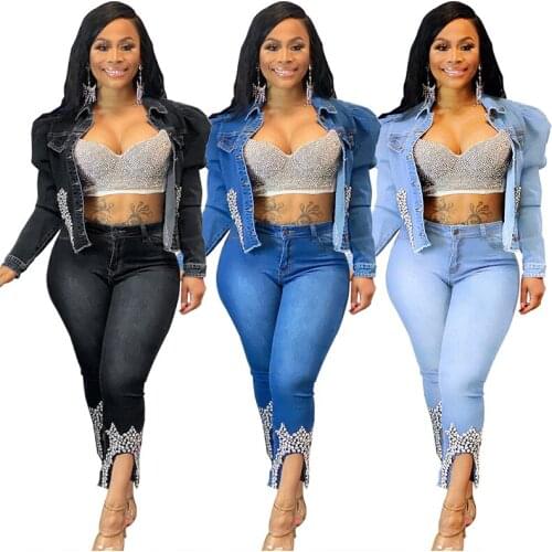 ZKYZWX Womens Denim Jackets