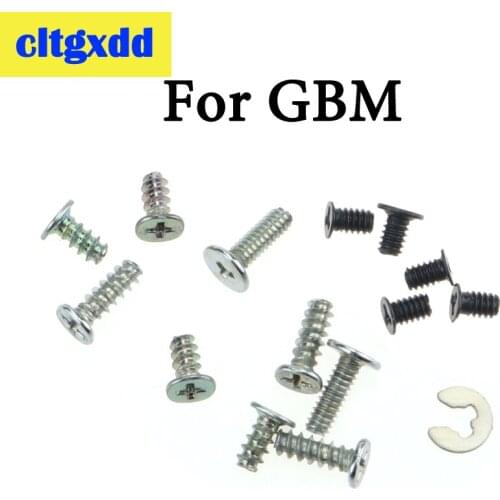 1Set Screw Sets Accessories Replacement For Nintendo GameBoy Micro GBM Game controller host Screws