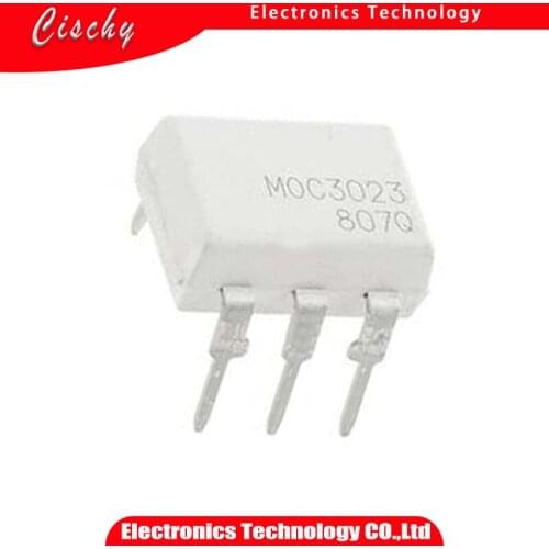 10PCS MOC3020 MOC3021 MOC3022 MOC3023 MOC3041 MOC3043 MOC3052 MOC3061 MOC3062 MOC3063 DIP6 DIP optocoupler new and IC