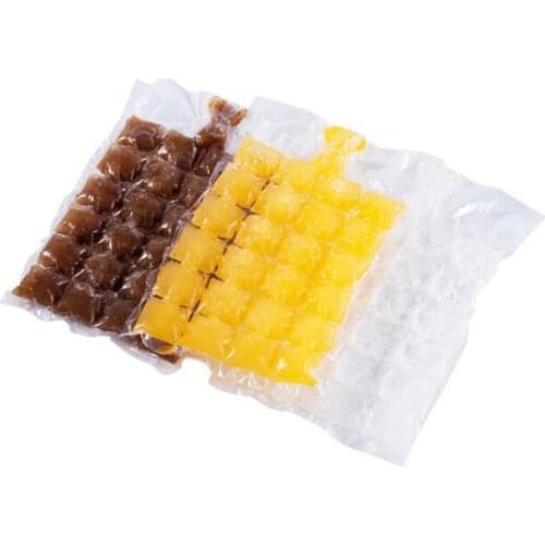 100pcs Ice Cream Mold Disposable Ice Bag Ice Cube Molds DIY For Juice Water Ice Cream Whisky Kitchen Accessories