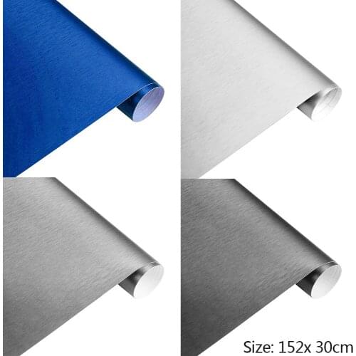 152*30cm Matt Brushed Car Wrap Vinyl Film for a Car Sheet Motorcycle Decal Whole Car stickers Vinyl Wrap Film Decoration 4Colors