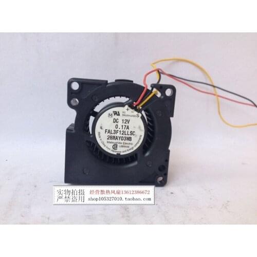 FAL3F12LLSC DC 12V 0.17A 50x50x20mm 3-Wire Server Cooling Fan