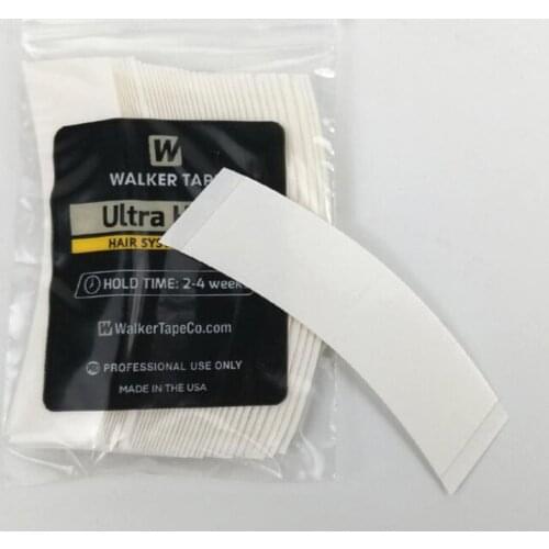 36pcs /bag walker tape Double-sided ultra hold tape hair system tape Hold Bonding Glue For salon Lace System and mens Toupee
