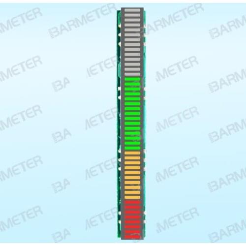 BL41-6305MD manufacturers sell 41 segment 63mm red and green color LED light beam display devices