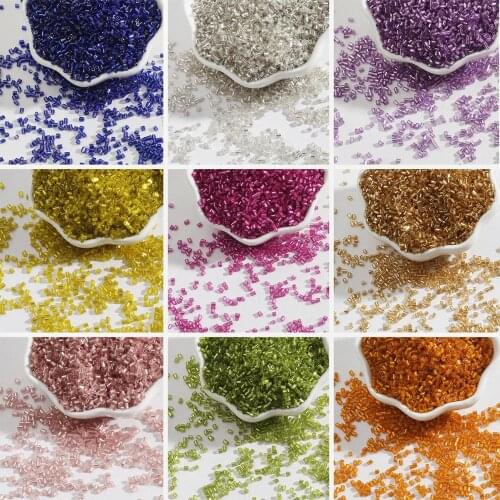 700pcs/lot 2mm Tube Austria Crystal Beads Charm Czech Glass Seed Beads Bulk Loose Bead For DIY Bracelet Jewelry Making Supplies