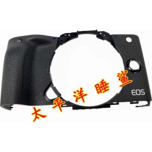 For Canon EOS M5 Front Cover Shell Case With Grip Rubber No Nameplate Plate Black NEW Original