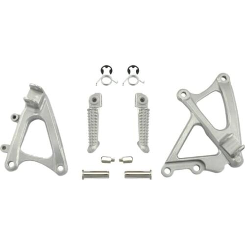 For YAMAHA YZF R1 2009 2010 2011 YZFR1 09 10 11 Motorcycle Front Passenger Foot Pegs Foot rest With Brackets NEW