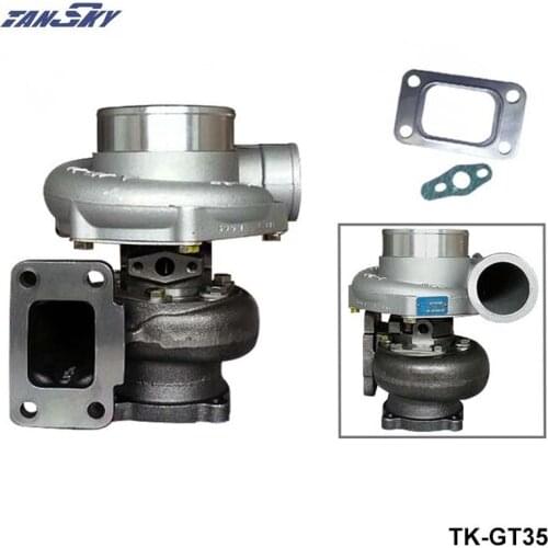 GT35 GT3582R :A/R 0.70 Turbine:A/R 82 T3 Flange wet float bearing 4 bolt 400-600hp turbocharger turbo charger TK-GT35