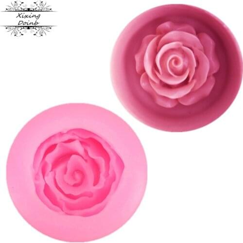Flower Silicone Molds Fondant craft Cake Candy Pastry Baking Tool Mould Cake decorating tools